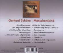 Gerhard Schöne (geb. 1952): Menschenskind, CD