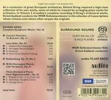 Edvard Grieg (1843-1907): Sämtliche Orchesterwerke Vol.3, Super Audio CD