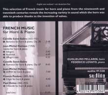 Französische Musik für Horn &amp; Klavier, CD