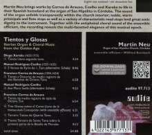Martin Neu - Tientos y Glosas, CD