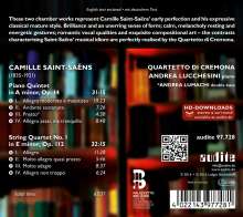 Camille Saint-Saens (1835-1921): Klavierquintett op.14, CD