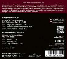 Franziska Pietsch - Schostakowitsch / Strauss, CD