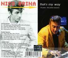 Nico Brina: That's My Way: 30 Years, CD