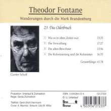 Theodor Fontane: Wanderungen 23 durch die Mark Brandenburg, CD