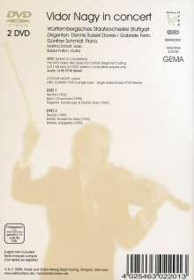 Vidor Nagy in Concert, 2 DVDs