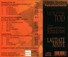 Günter Neubert (geb. 1936): Vokalsinfonik "Laudate Ninive", CD