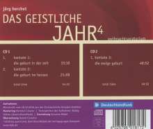 Jörg Herchet (geb. 1943): Das Geistliche Jahr4  - Weihnachtsoratorium, 2 CDs