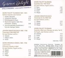 Apollo Ensemble - German Delight, CD