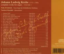 Johann Ludwig Krebs (1713-1780): Sämtliche Orgelwerke Vol.3, CD
