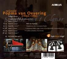 Reijnold Popma van Oevering (1692-1781): Suittes voor 't Clavier (Amsterdam ca. 1710), CD
