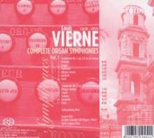 Louis Vierne (1870-1937): Sämtliche Orgelsymphonien Vol.1, Super Audio CD