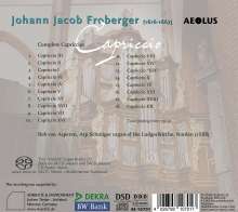 Johann Jacob Froberger (1616-1667): Orgelwerke (Complete Capriccios), Super Audio CD