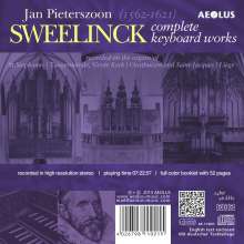 Jan Pieterszoon Sweelinck (1562-1621): Sämtliche Werke für Tasteninstrumente, 6 CDs