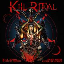 Kill Ritual: Kill Star Black Mark Dead Hand Pierced Heart (Limited Edition) (Red Vinyl), LP
