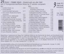 25 Plus - Piano Solo, 2 CDs