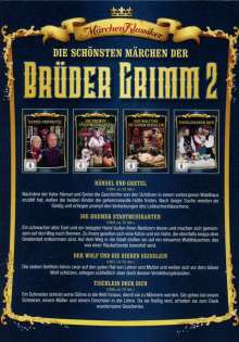Die schönsten Märchen der Brüder Grimm Box 2, 4 DVDs
