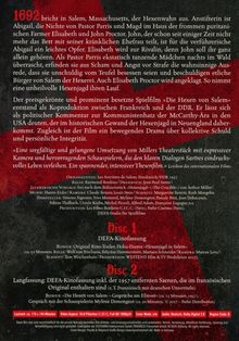 Die Hexen von Salem (Kurz- und Langfassung im Mediabook) (Blu-ray), 2 Blu-ray Discs