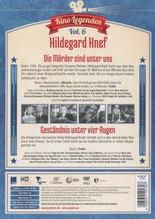 Hildegard Knef: Die Mörder sind unter uns / Geständnis unter vier Augen, 2 DVDs