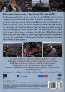 Mitteldeutschland von oben: Von Eisenach bis nach Görlitz, DVD