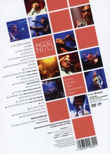 Incognito: Live In London 2014: 35th Anniversary Show, DVD
