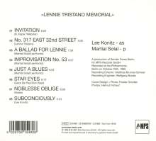Lee Konitz &amp; Martial Solal: Live At The Berlin Jazz Days 1980, CD