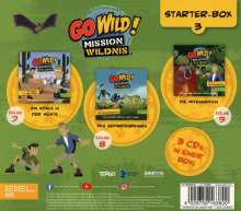 Go Wild! - Mission Wildnis: Starter-Box 3, 3 CDs