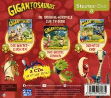 Gigantosaurus Starter-Box 3 (Folge 7-9), 3 CDs