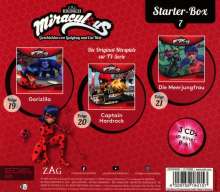 Miraculous - Geschichten von Ladybug &amp; Cat Noir - Starter-Box 7 (19-21), 3 CDs