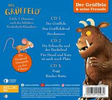 Der Grüffelo: Der Grüffelo und seine Freunde - Die Original-Hörspiele zu den Filmen (mit gratis Blumentütchen), 3 CDs