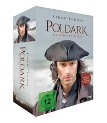 Aidan Turner, Poldark, Die komplette Serie, FSK 12, Mit umfangreichem Bonusmaterial & Booklet. Mann mit Dreispitz.
