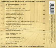 Philipp Christ - Vorwiegend heiter (Werke von der Renaissance bis zur Mozartzeit), CD