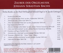Stefan Kordes - Zauber der Orgelmusik Johann Sebastian Bachs, CD