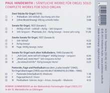 Paul Hindemith (1895-1963): Sämtliche Orgelwerke, CD