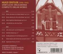 Hugo Distler (1908-1942): Sämtliche Orgelwerke, 2 CDs