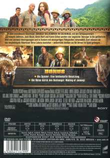 Jumanji: Willkommen im Dschungel, DVD