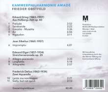 Kammerphilharmonie Amade - Grieg / Sibelius / Elgar / Delius, CD