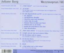 Juliane Berg singt Lieder &amp; Arien, CD