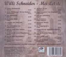 Willi Schneider: Mei Letzte, CD