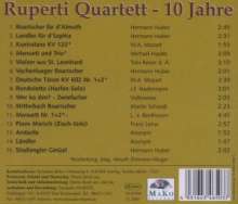 Ruperti Quartett: 10 Jahre, CD