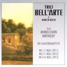 Felix Mendelssohn Bartholdy (1809-1847): Klavierquartette Nr.1-3, 2 CDs