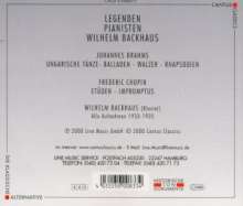 Wilhelm Backhaus,Klavier, 2 CDs