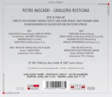 Pietro Mascagni (1863-1945): Cavalleria Rusticana (Aufnahmen in ital.& dt.Spr.), 2 CDs