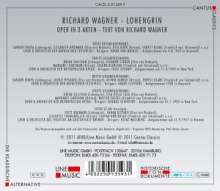 Richard Wagner (1813-1883): Lohengrin (4 Gesamtaufnahmen im MP3-Format), 2 MP3-CDs