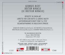 Georges Bizet (1838-1875): Le Docteur Miracle (Operette in 1 Akt in englischer Sprache), 2 CDs