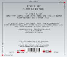 Franz Lehar (1870-1948): Schön ist die Welt, 2 CDs