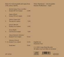 Viktor Töpelmann &amp; Daniela Niedhammer - Österreichische Musik aus dem 17. Jahrhundert für Viola da Gamba &amp; Orgel, CD