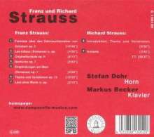 Franz Strauss (1822-1905): Werke für Horn &amp; Klavier, CD
