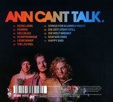 Ann Can't Talk: Keine Liebe, CD