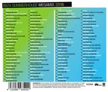 Ibiza Summerhouse Megamix 2016, 2 CDs