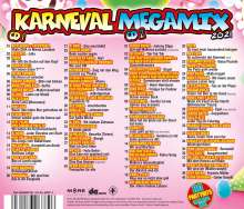 Karneval Megamix 2021, 2 CDs